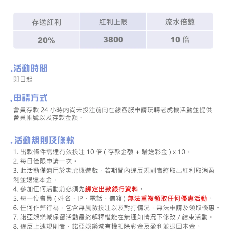諾亞優惠｜每日電子存送爽領三千八不是夢